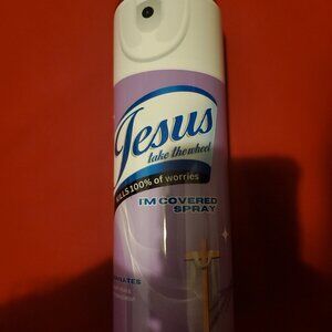 NEW JESUS TAKE THE WHEEL CUP INSULATED TUMBLER CLEAR LID